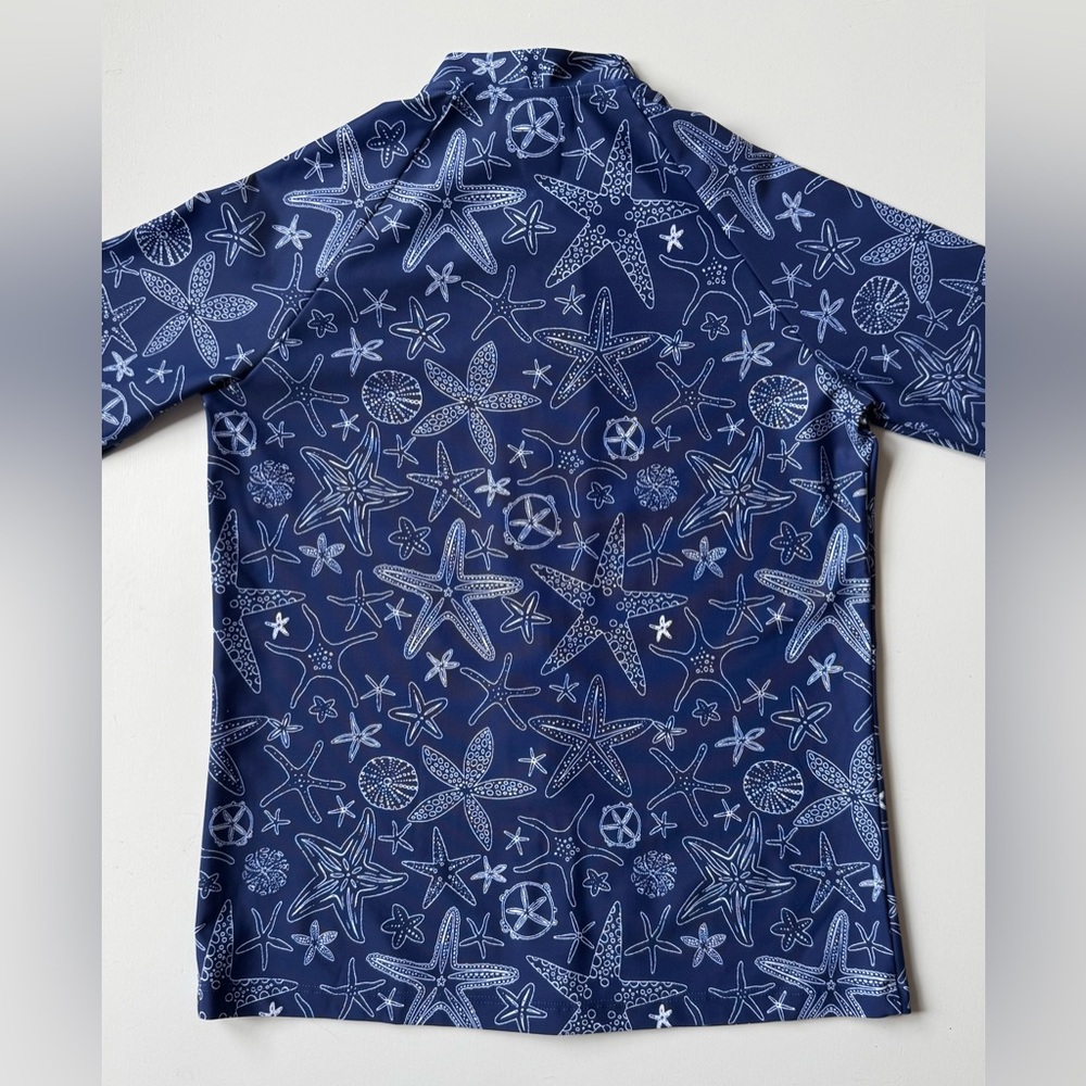 Vilebrequin Kids Unisex Starlett & Shell Ginko-Z Rashguard - Size 12Y - Picture 7 of 13